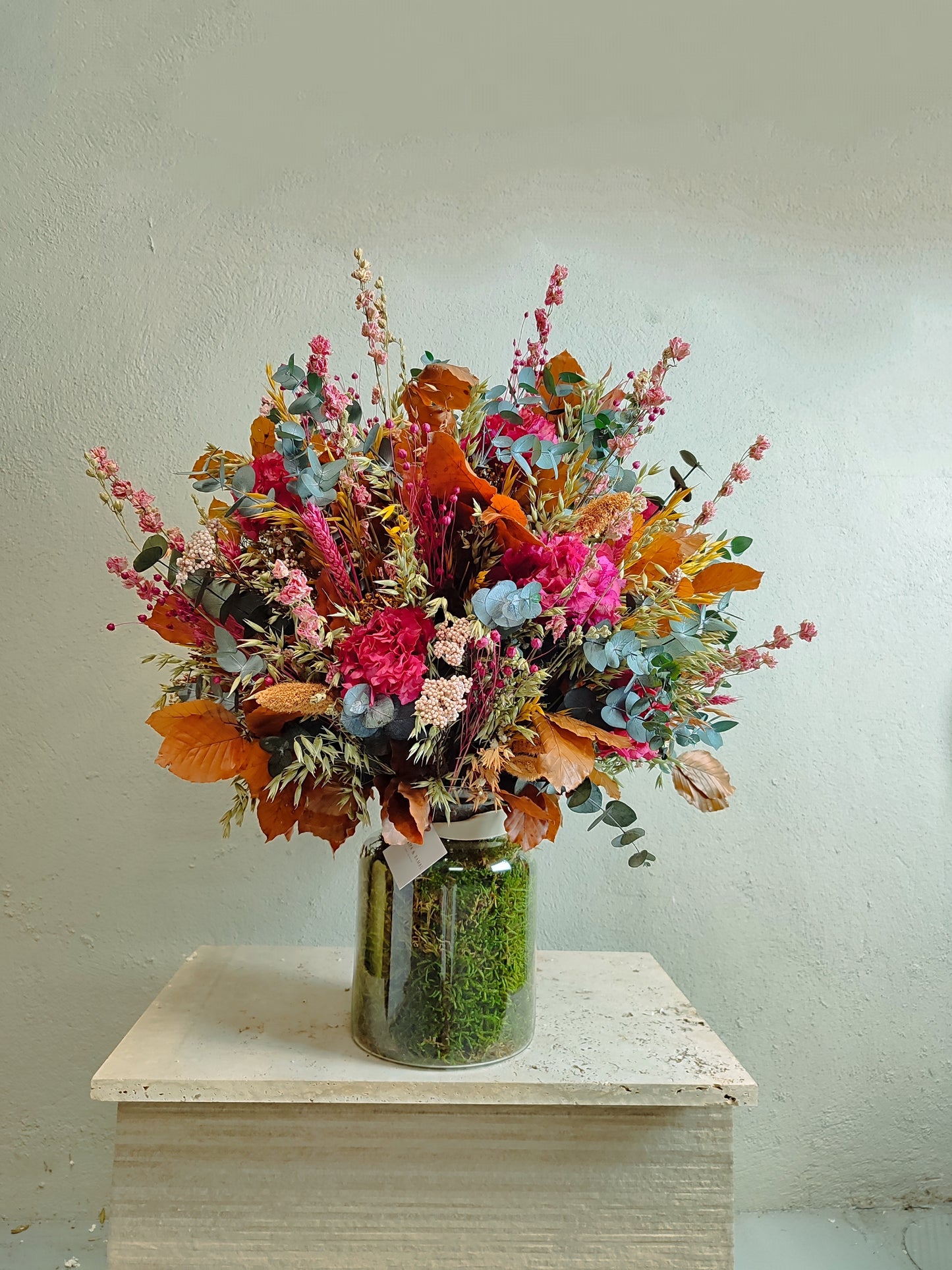 JARRÓN XL FLORES PRESERVADAS