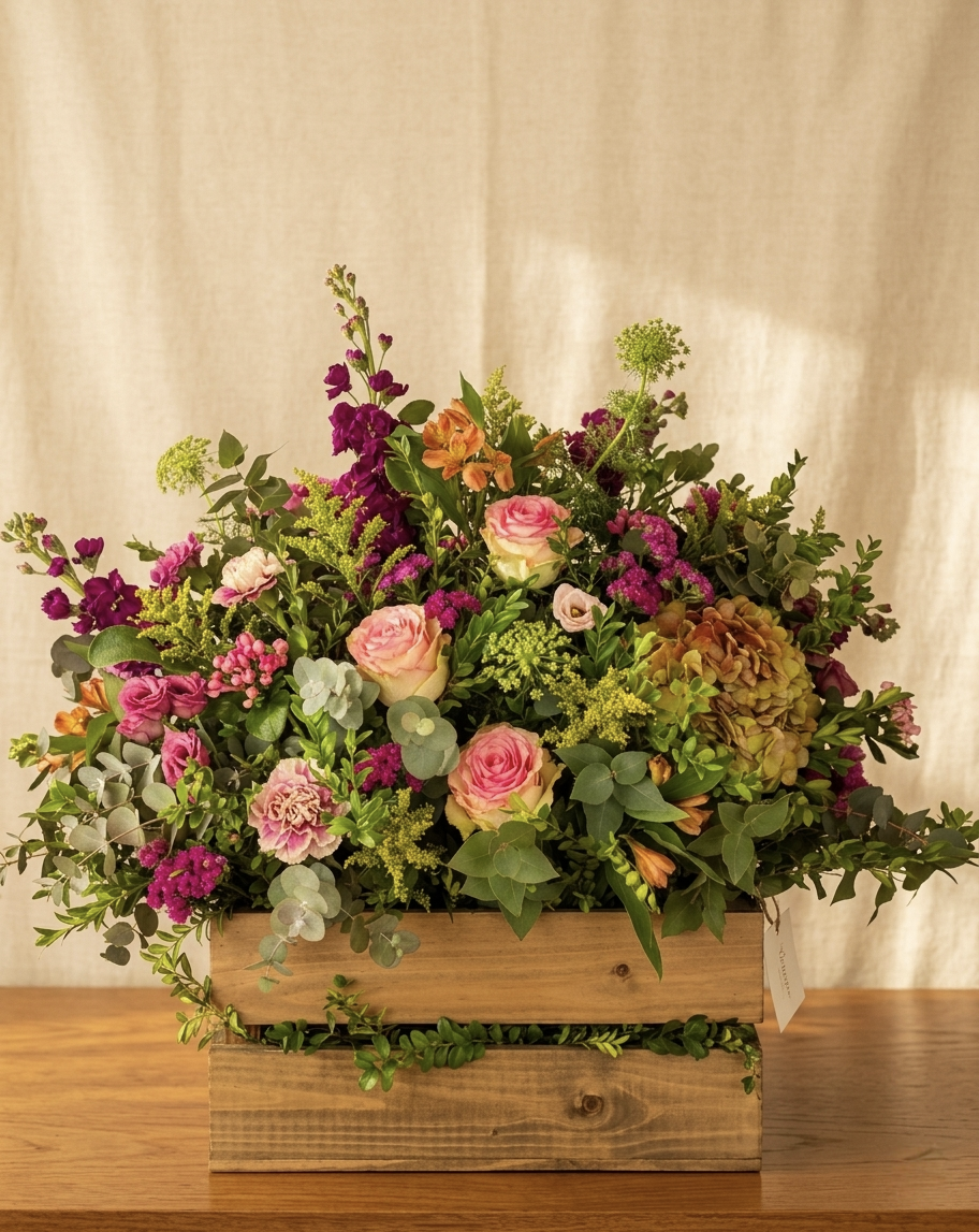 CAJA XL FLORES DE TEMPORADA (Agotado)