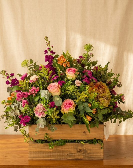 CAJA XL FLORES DE TEMPORADA (Agotado)